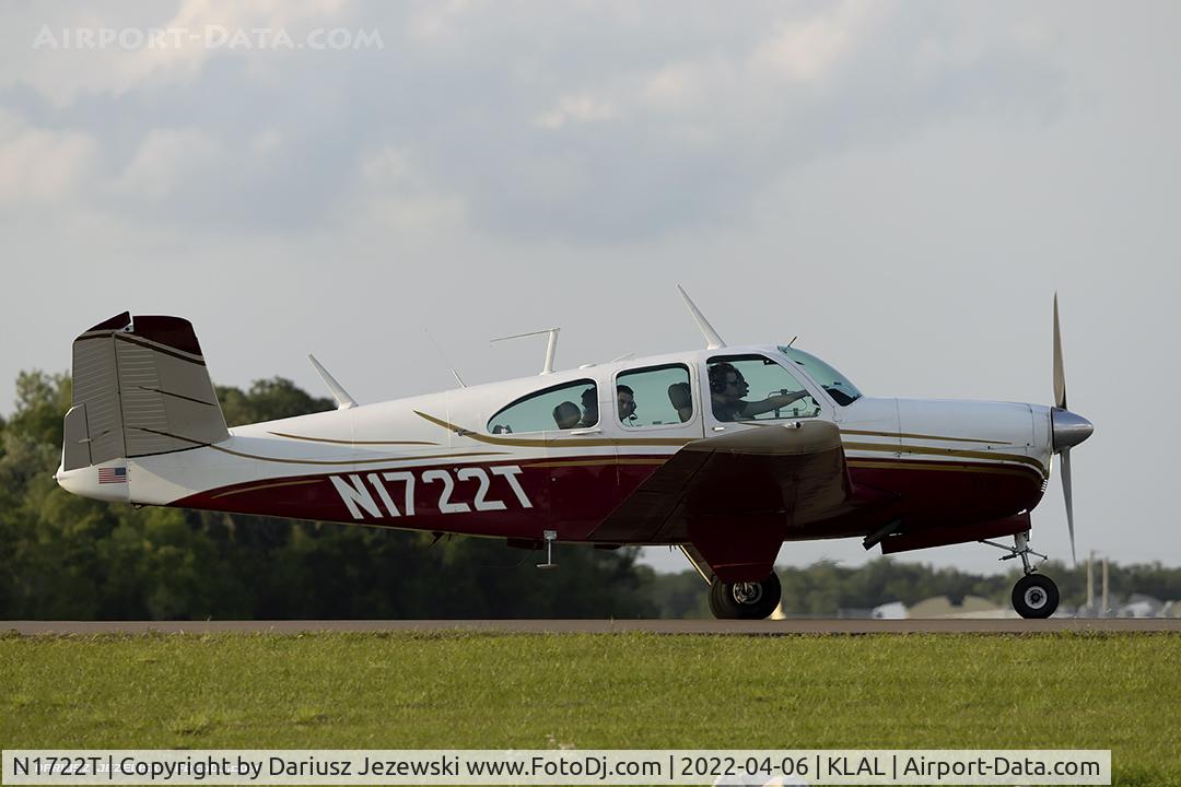 N1722T, 1963 Beech P35 Bonanza C/N D-7139, Beech P35 Bonanza  C/N D-7139, N1722T