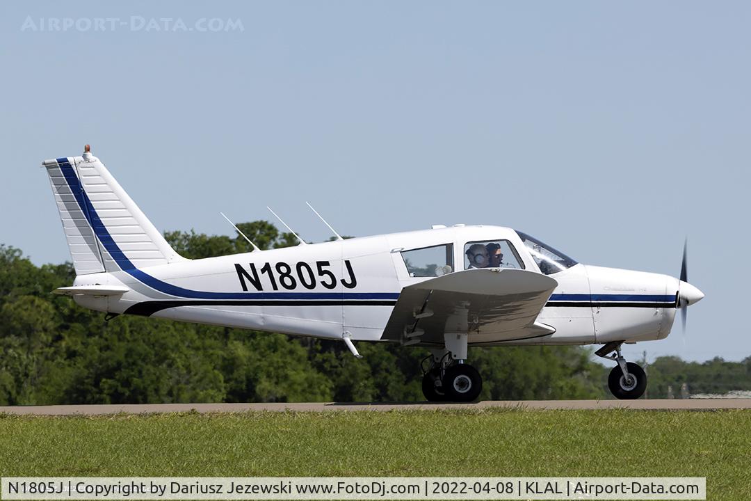 N1805J, 1968 Piper PA-28-140 C/N 28-24233, Piper PA-28-140 Cherokee Cruiser  C/N 28-24233, N1805J