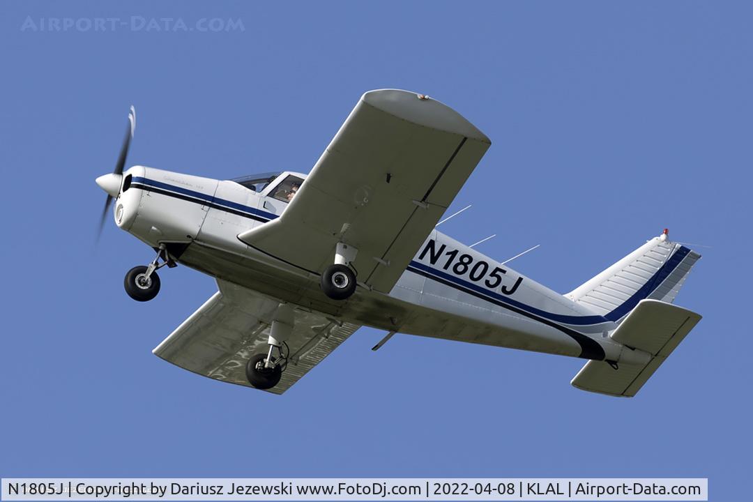 N1805J, 1968 Piper PA-28-140 C/N 28-24233, Piper PA-28-140 Cherokee Cruiser  C/N 28-24233, N1805J