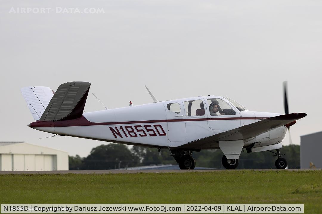 N1855D, 1952 Beech C35 Bonanza C/N D-3130, Beech C35 Bonanza  C/N D-3130, N1855D