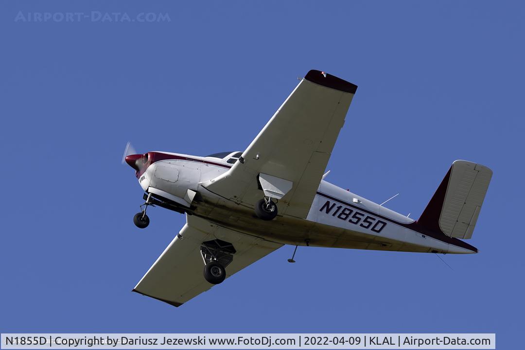 N1855D, 1952 Beech C35 Bonanza C/N D-3130, Beech C35 Bonanza  C/N D-3130, N1855D