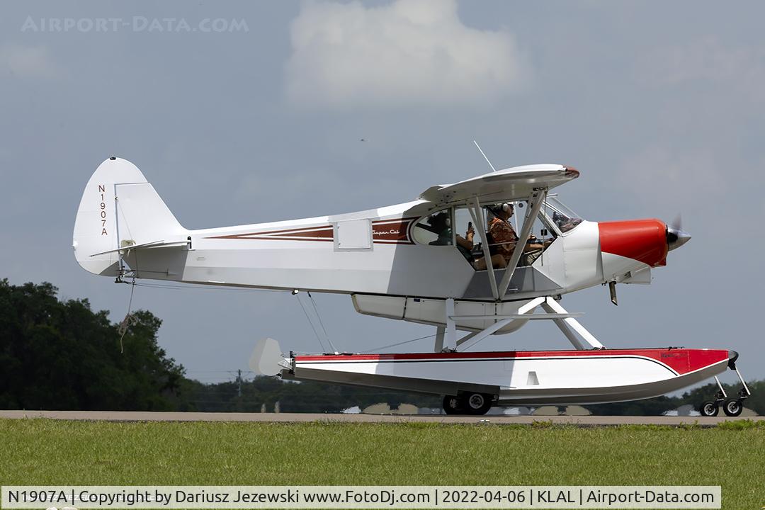 N1907A, 1952 Piper PA-18AS-125 Super Cub C/N 18-1741, Piper PA-18AS-125 Super Cub  C/N 18-1741, N1907A