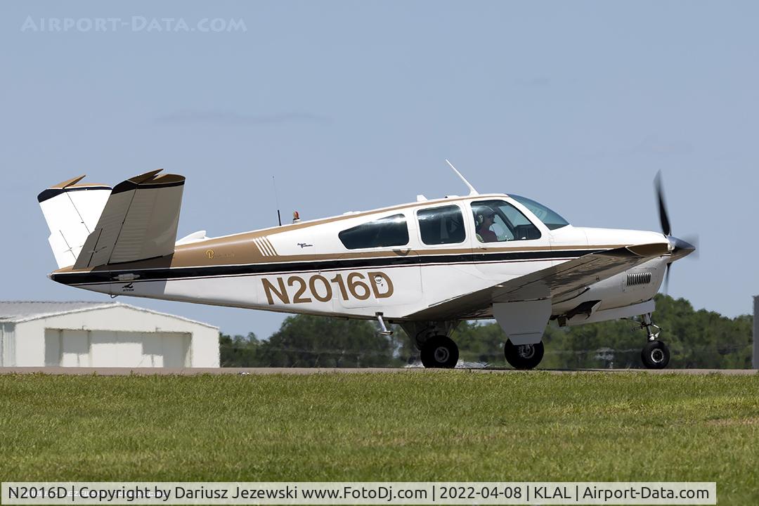 N2016D, 1966 Beech V35 Bonanza C/N D-8209, Beech V35 Bonanza  C/N D-8209, N2016D
