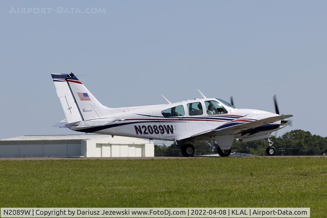 N2089W, 1966 Beech C55 Baron (95-C55) C/N TE-60, Beech 95-C55 Baron  C/N TE-60, N2089W