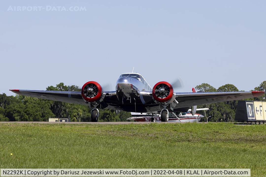 N2292K, 1951 Beech Mk.3N C/N CA-8 (A-608), Beech 3N Twin Beech  C/N CA-8, N2292K