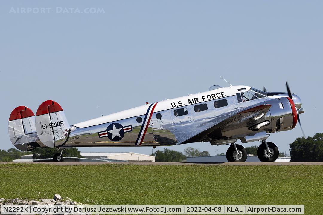 N2292K, 1951 Beech Mk.3N C/N CA-8 (A-608), Beech 3N Twin Beech  C/N CA-8, N2292K