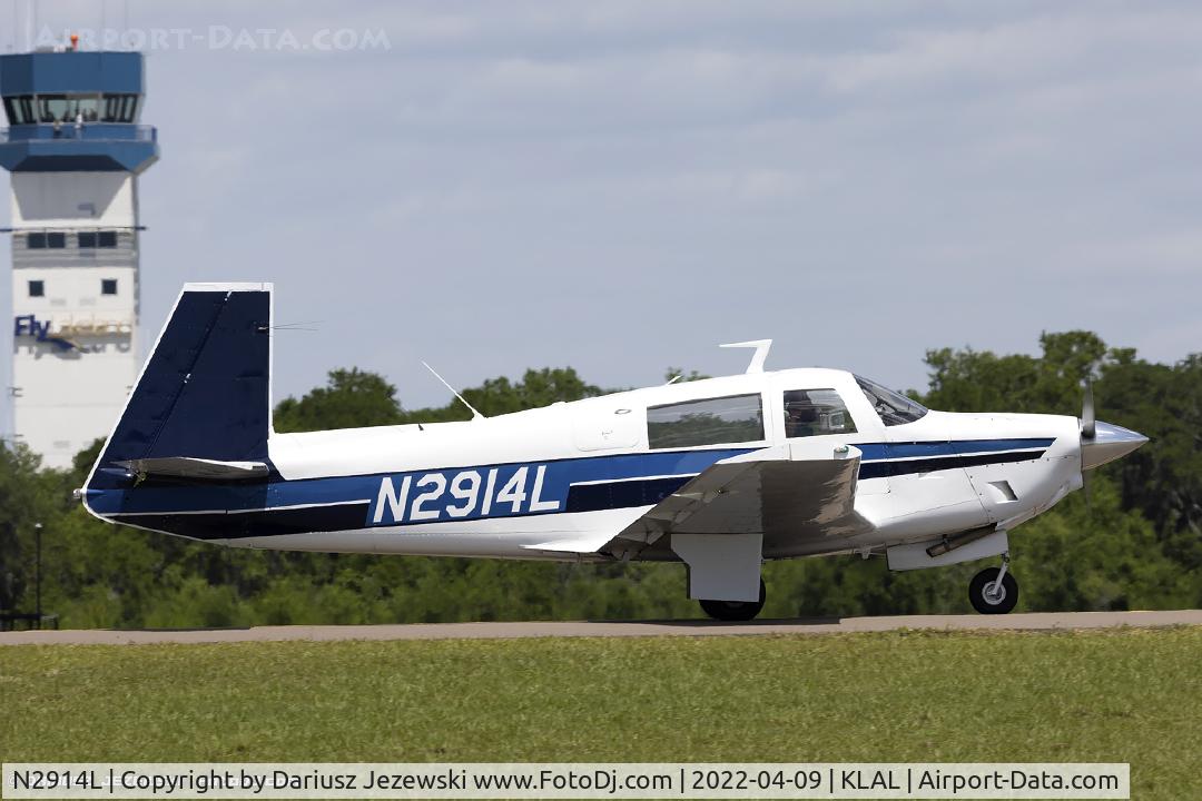 N2914L, 1967 Mooney M20F Executive C/N 670486, Mooney M20F Executive  C/N 670486, N2914L