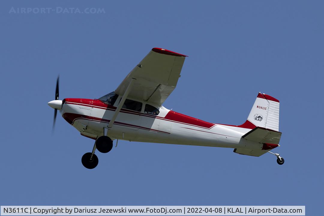 N3611C, 1957 Cessna 180 C/N 31109, Cessna 180 Skywagon  C/N 31109, N3611C