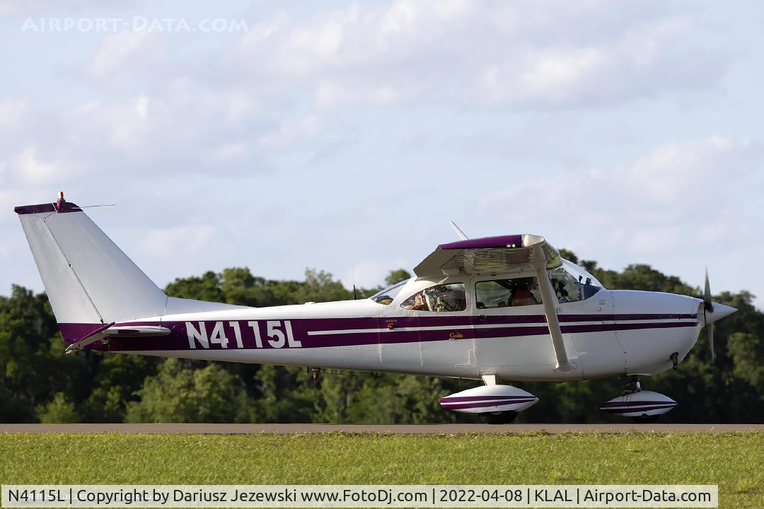N4115L, 1966 Cessna 172G C/N 17254184, Cessna 172G Skyhawk  C/N 17254184, N4115L