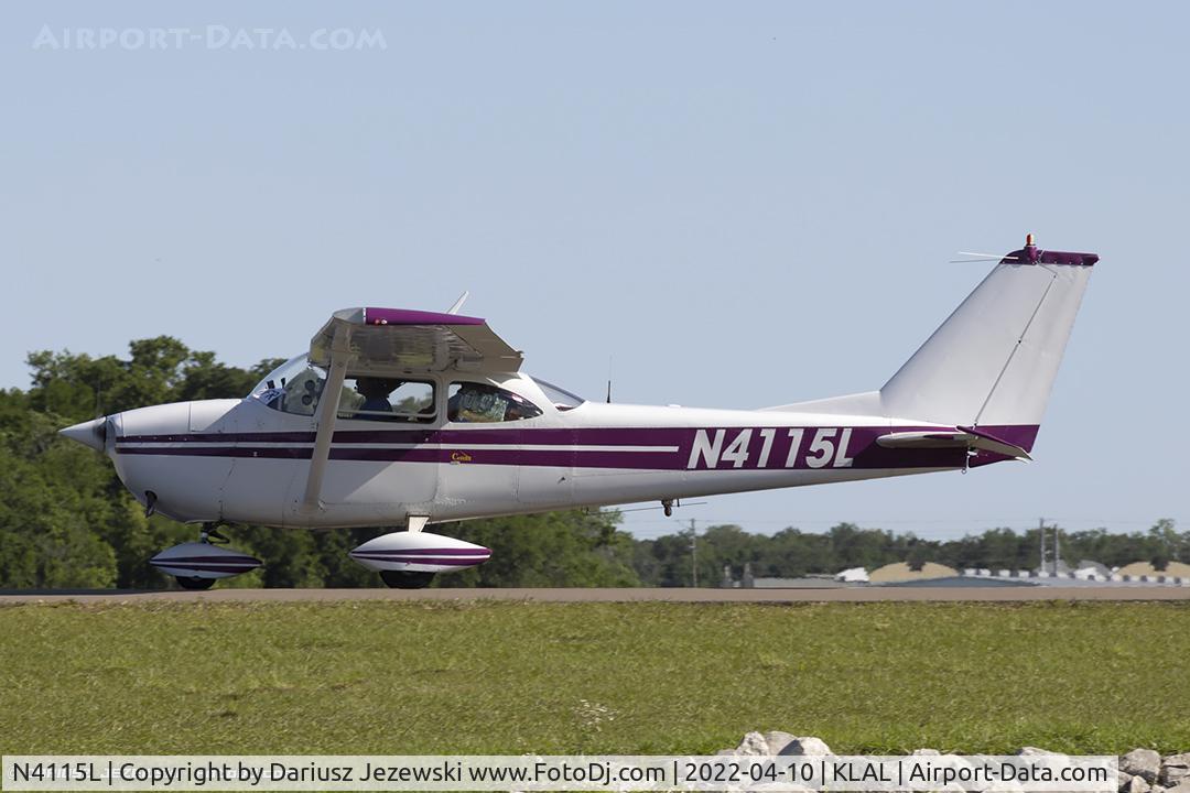 N4115L, 1966 Cessna 172G C/N 17254184, Cessna 172G Skyhawk  C/N 17254184, N4115L