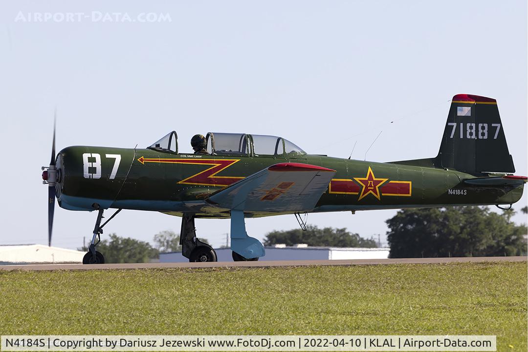 N4184S, 1968 Nanchang CJ-6A C/N 2532044, Nanchang CJ-6A  C/N 2532044, N4184S