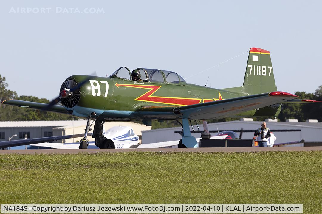 N4184S, 1968 Nanchang CJ-6A C/N 2532044, Nanchang CJ-6A  C/N 2532044, N4184S