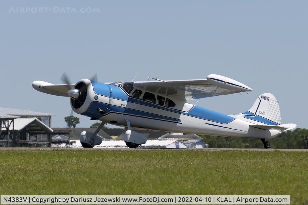 N4383V, 1949 Cessna 195 C/N 7305, Cessna 195 Businessliner  C/N 7305, N4383V
