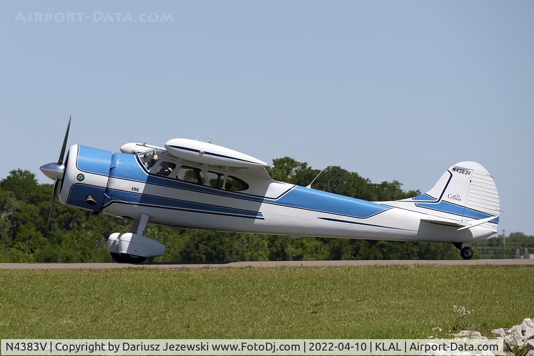 N4383V, 1949 Cessna 195 C/N 7305, Cessna 195 Businessliner  C/N 7305, N4383V