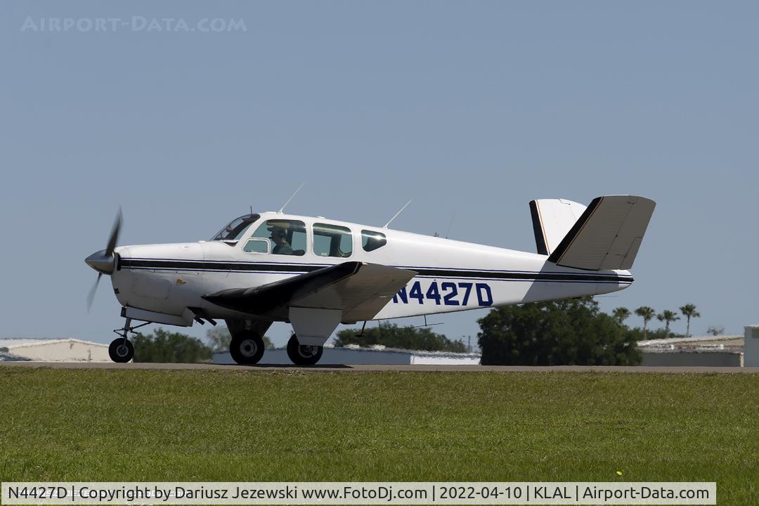 N4427D, 1956 Beech G35 Bonanza C/N D-4568, Beech G35 Bonanza  C/N D-4568, N4427D