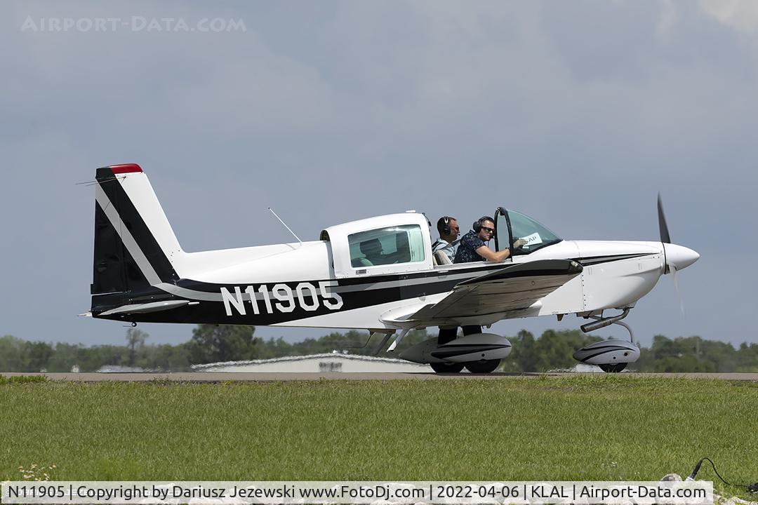 N11905, 1991 American General AG-5B Tiger C/N 10014, American General AG-5B Tiger  C/N 10014, N11905