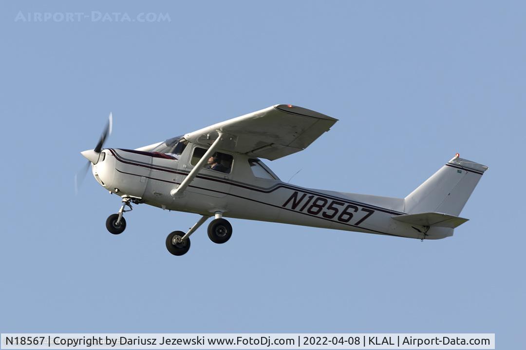 N18567, 1972 Cessna 150L C/N 15073948, Cessna 150L  C/N 15073948, N18567