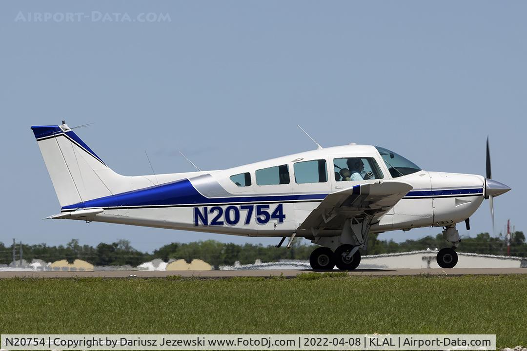 N20754, 1978 Beech C24R C/N MC-615, Beech C24R Sierra  C/N MC-615, N20754