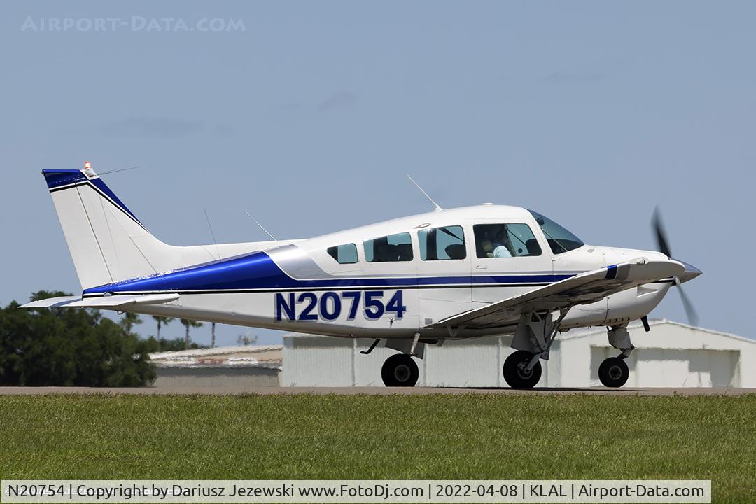 N20754, 1978 Beech C24R C/N MC-615, Beech C24R Sierra  C/N MC-615, N20754