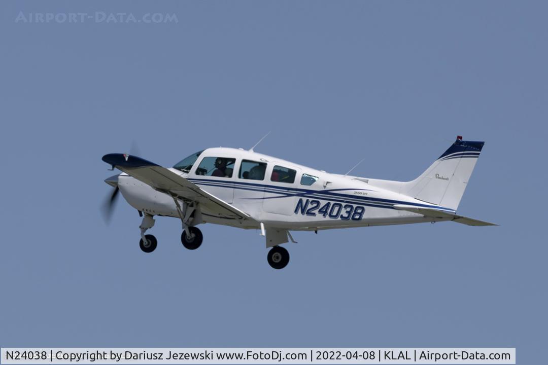N24038, 1977 Beech C24R C/N MC-497, Beech C24R Sierra  C/N MC-497, N24038