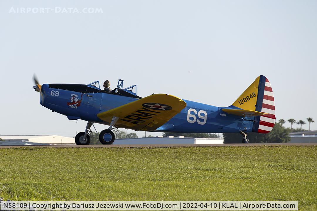 N58109, 1943 Fairchild M-62A C/N T43-7208, Fairchild M-62A  C/N T43-7208, N58109