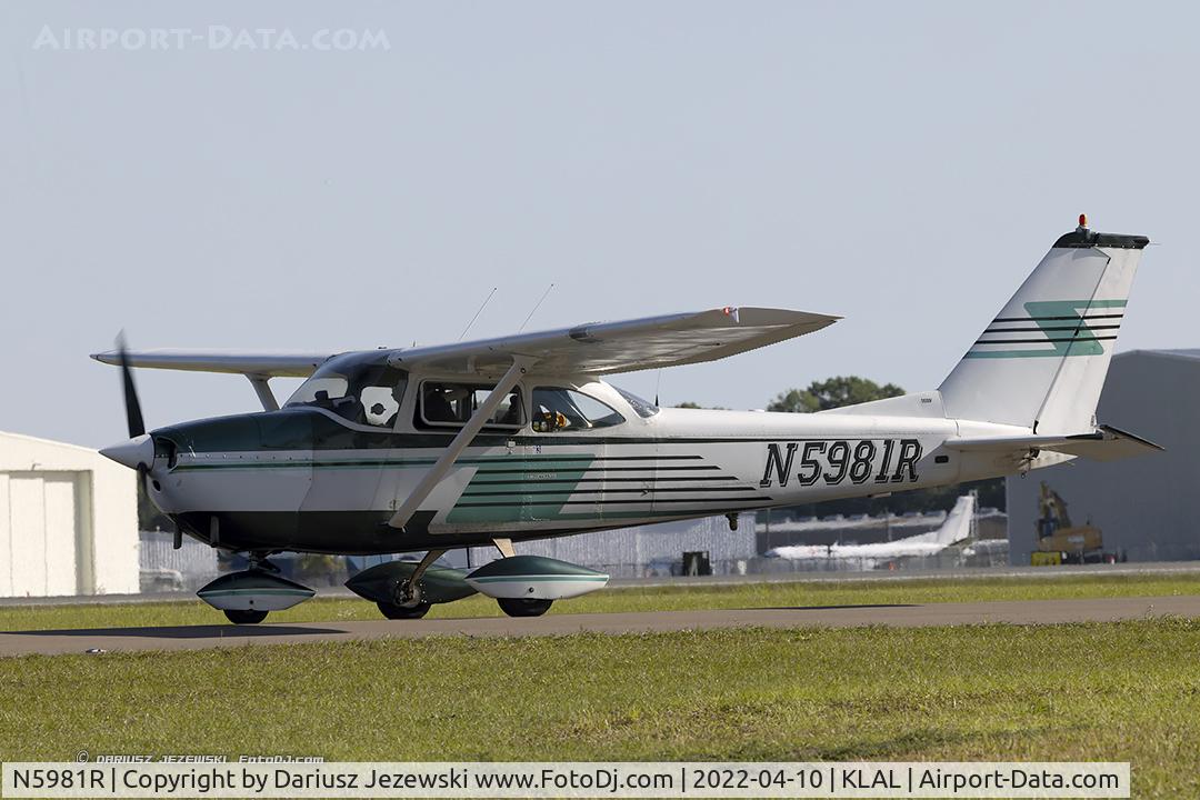 N5981R, 1965 Cessna 172G C/N 17253650, Cessna 172G Skyhawk  C/N 17253650, N5981R