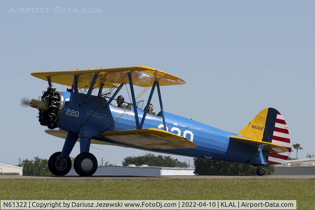 N61322, 1941 Boeing A75N1(PT17) C/N 75-1635, Boeing A75N1(PT17) Stearman  C/N 75-1635 , N61322