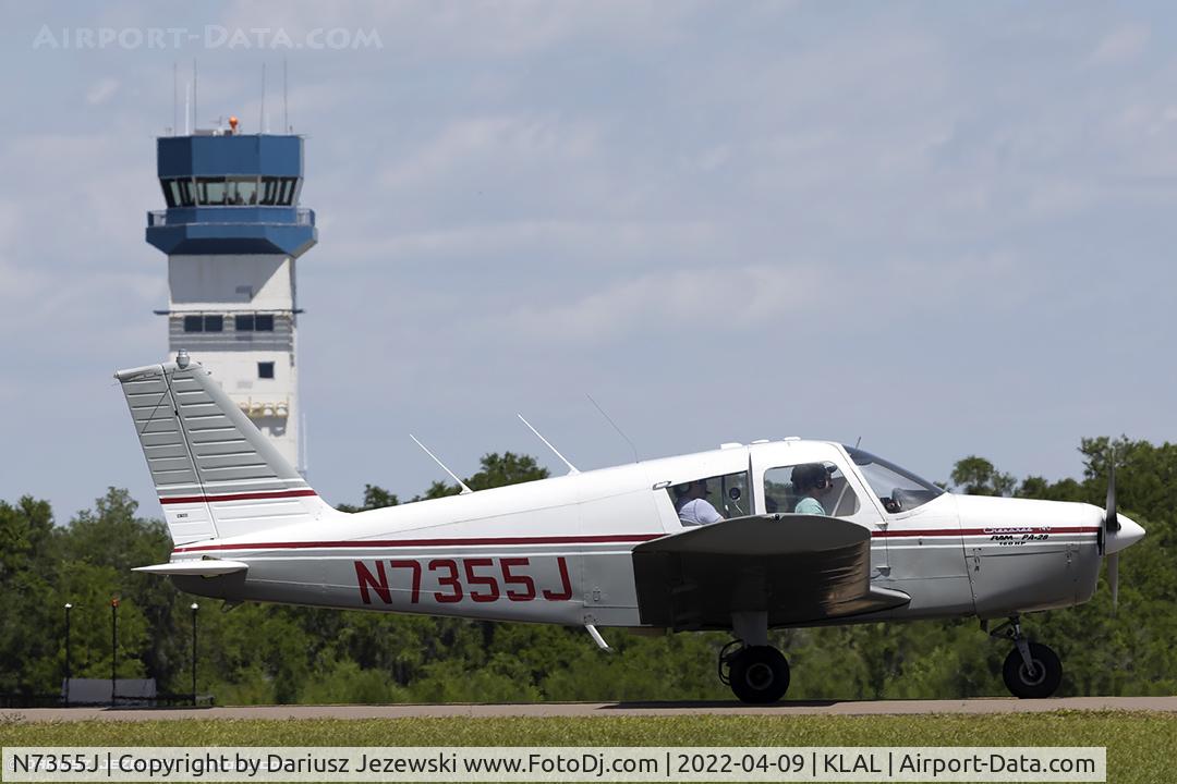 N7355J, 1968 Piper PA-28-140 C/N 28-24707, Piper PA-28-140 Cherokee Cruiser  C/N 28-24707, N7355J