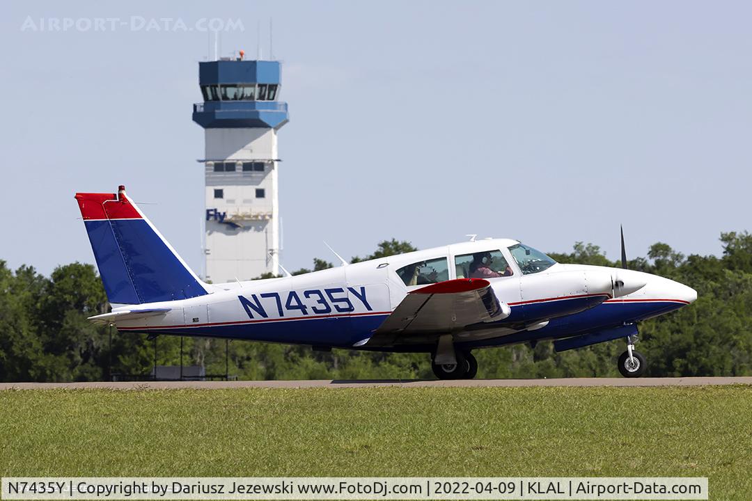 N7435Y, 1964 Piper PA-30-160 Twin Comanche Twin Comanche C/N 30-498, Piper PA-30 Twin Comanche  C/N 30-498, N7435Y