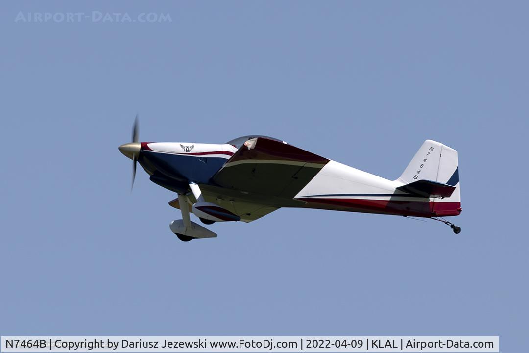 N7464B, 1993 Vans RV-6 C/N 20706, Vans RV-6  C/N 20706, N7464B