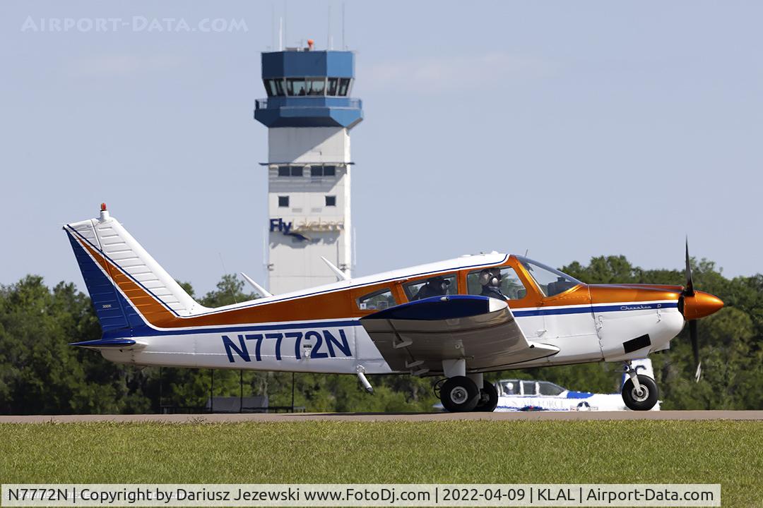 N7772N, 1968 Piper PA-28-180 C/N 28-5219, Piper PA-28-180 Cherokee  C/N 28-5219, N7772N