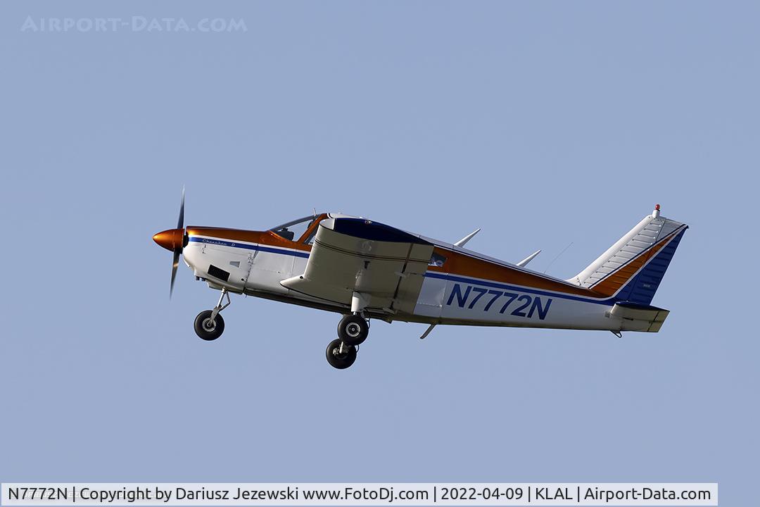 N7772N, 1968 Piper PA-28-180 C/N 28-5219, Piper PA-28-180 Cherokee  C/N 28-5219, N7772N