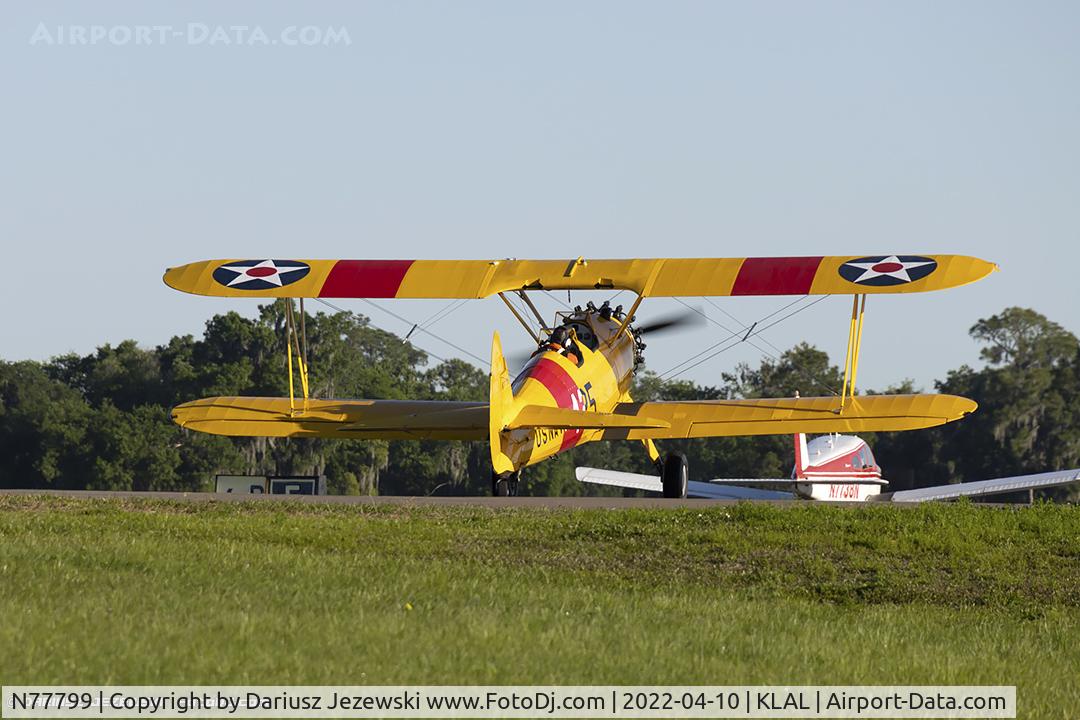 N77799, 1943 Boeing E75 C/N 75-8214, Boeing E75 Stearman  C/N 75-8214, N77799