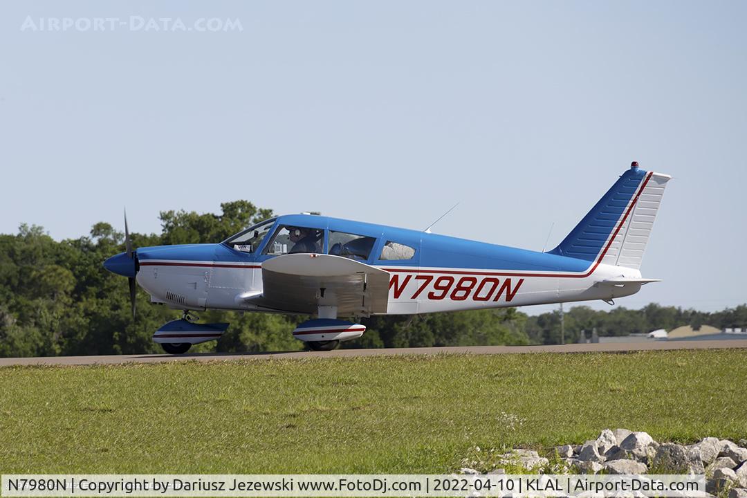 N7980N, 1969 Piper PA-28-180 C/N 28-5404, Piper PA-28-180 Cherokee  C/N 28-5404, N7980N