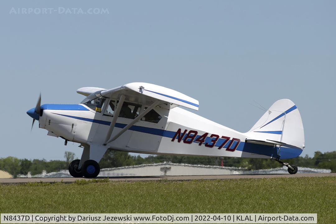 N8437D, 1957 Piper PA-22-150 C/N 22-5692, Piper PA-22-150 Tri-Pacer  C/N 22-5692, N8437D