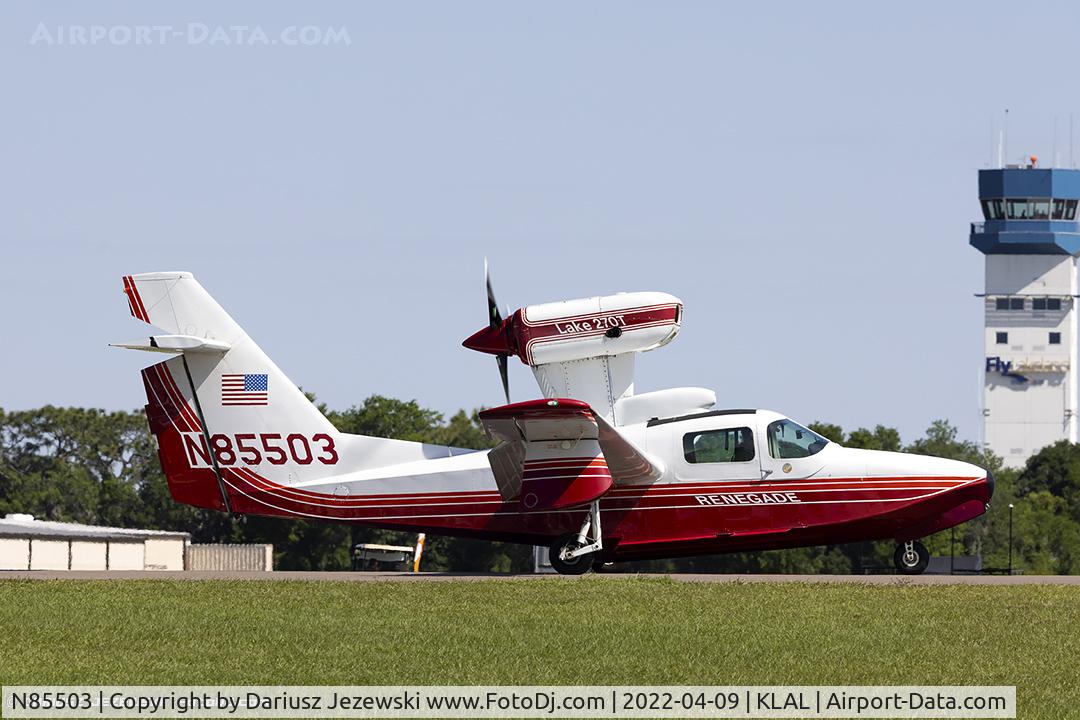 N85503, 1993 Aerofab Inc LAKE 250 C/N 124, Lake LA-250 Renegade  C/N 124, N85503