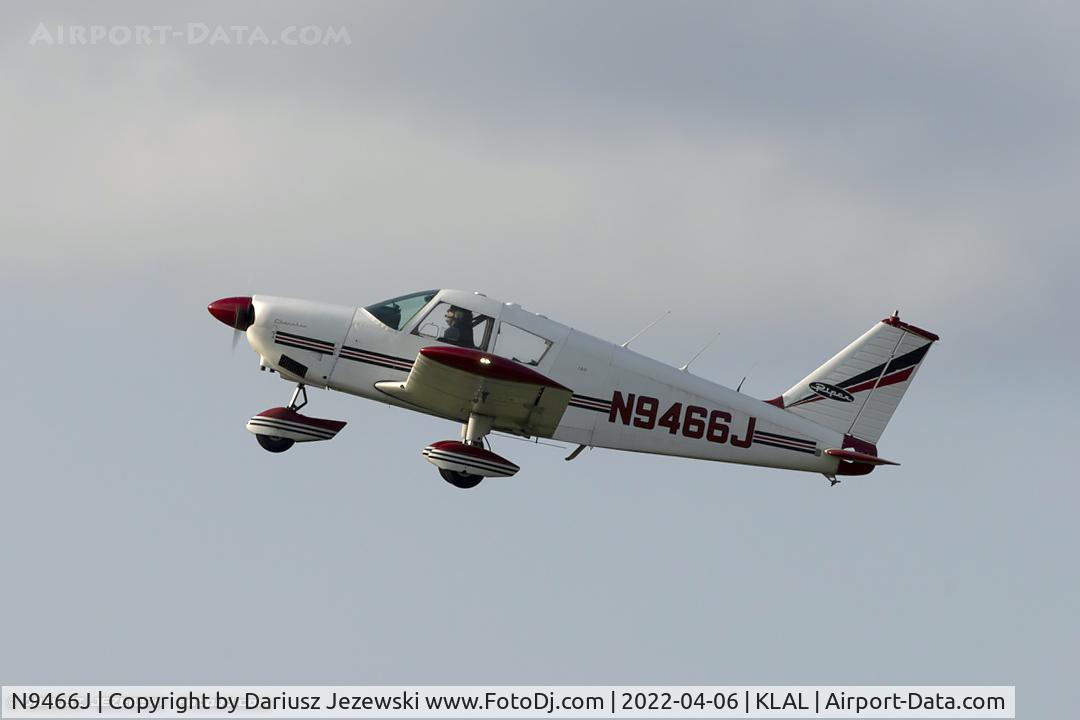 N9466J, 1966 Piper PA-28-180 C/N 28-3580, Piper PA-28-180 Cherokee  C/N 28-3580, N9466J