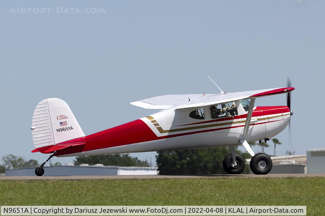 N9651A, 1950 Cessna 140A C/N 15481, Cessna 140A  C/N 15481, N9651A