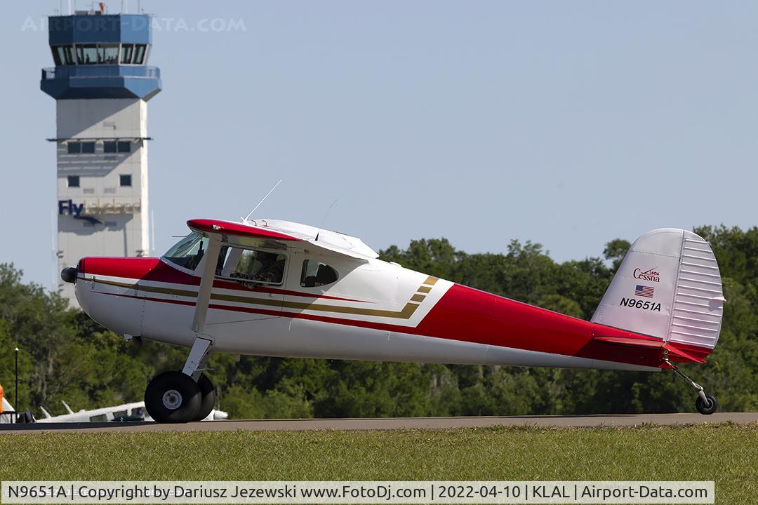 N9651A, 1950 Cessna 140A C/N 15481, Cessna 140A  C/N 15481, N9651A
