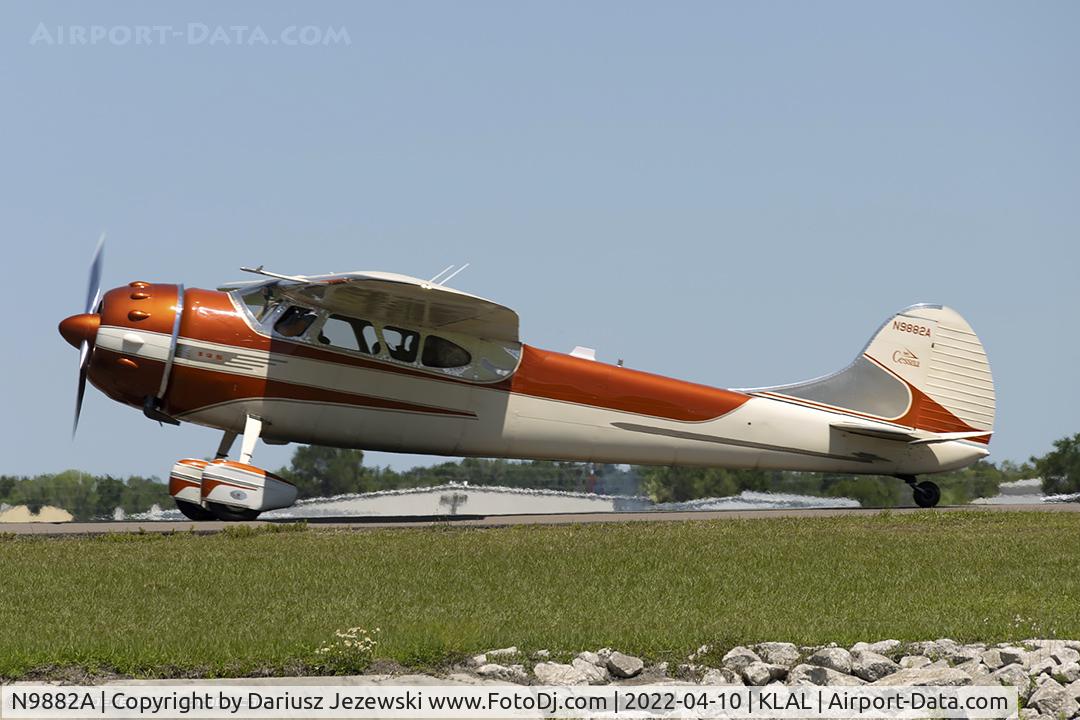 N9882A, 1950 Cessna 195 C/N 7584, Cessna 195 Businessliner  C/N 7584, N9882A
