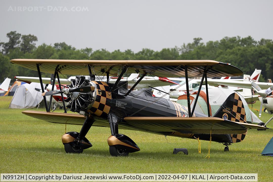 N9912H, 1943 Boeing N2S-3 Kaydet (B75N1) C/N 75-7213, Boeing B75N1 Stearman  C/N 75-7213, N9912H