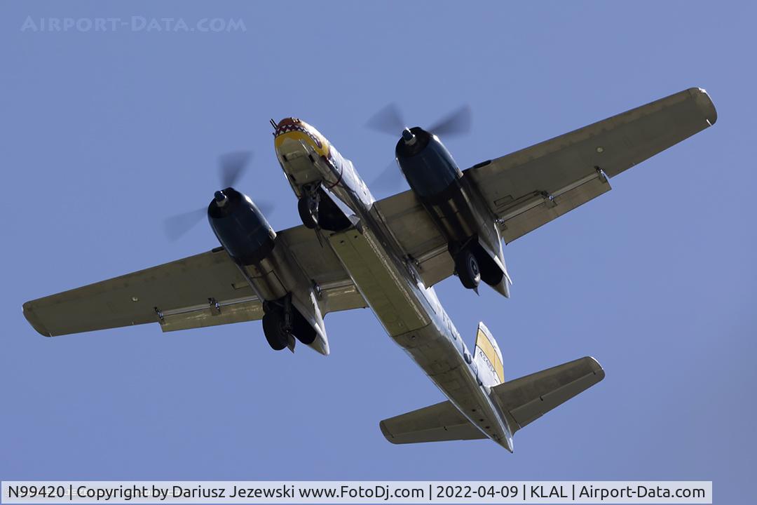 N99420, 1944 Douglas B-26B Invader C/N 27383, Douglas B-26B Invader 