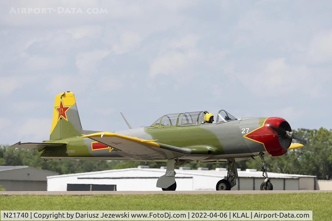 N21740, 1991 Nanchang CJ-6 C/N 3932005, Nanchang CJ-6  C/N 3932005, N21740
