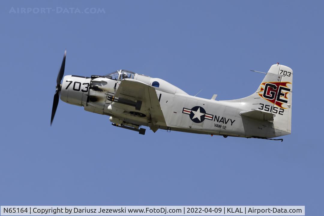 N65164, 1955 Douglas EA-1E Skyraider AD-5W C/N 55-471DH, Douglas EA-1E Skyraider  C/N 55-471DH, N65164