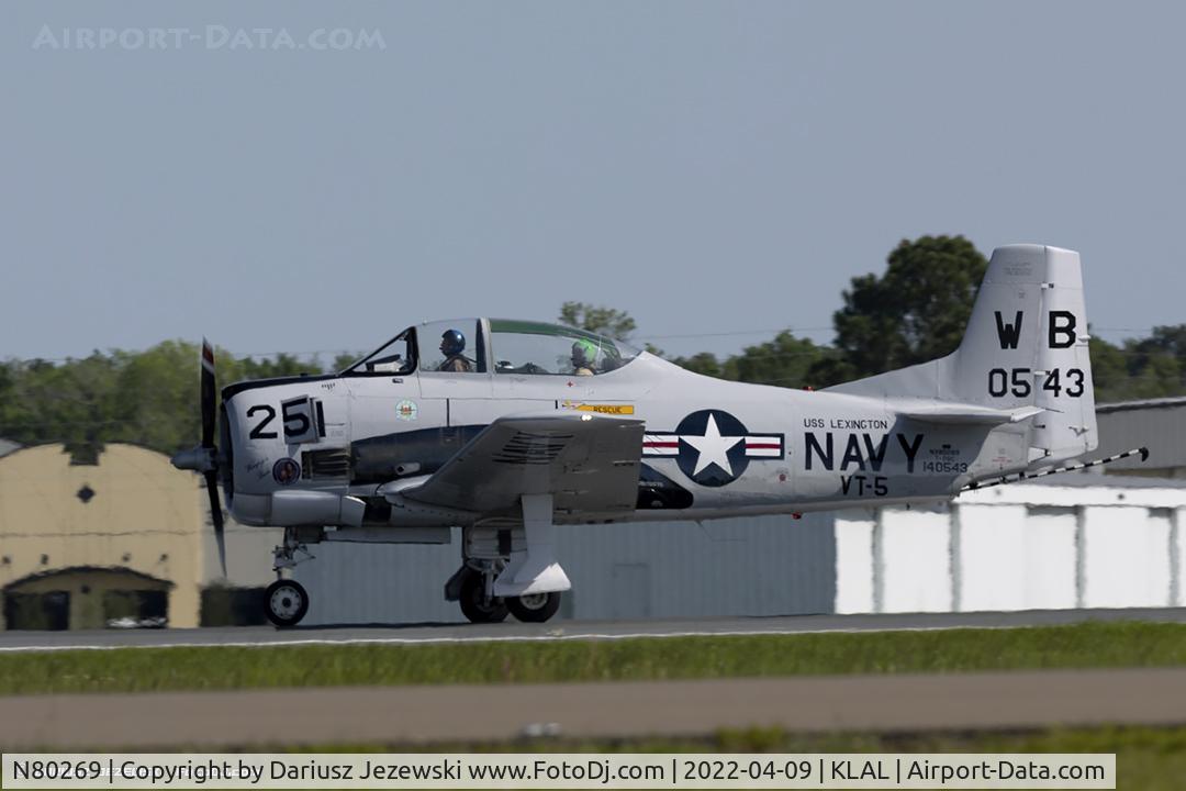 N80269, 1958 North American T-28C Trojan C/N 226-120 (140543), North American T-28C Trojan  C/N 140543, NX80269