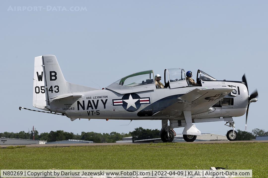 N80269, 1958 North American T-28C Trojan C/N 226-120 (140543), North American T-28C Trojan  C/N 140543, NX80269