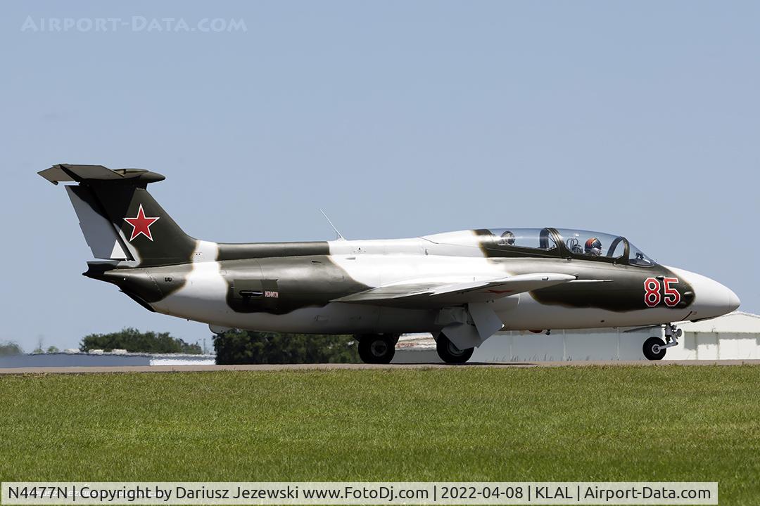 N4477N, 1967 Aero L-29 Delfin C/N 792607, Aero Vodochody L-29 Delfin  C/N 792607, NX4477N