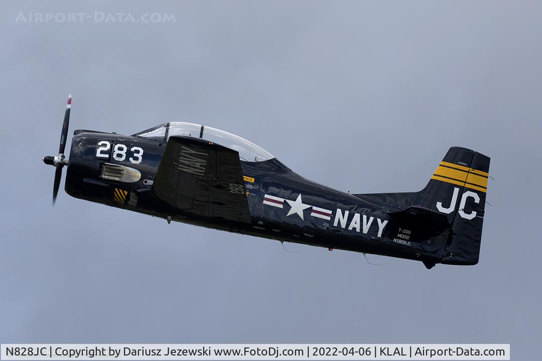 N828JC, 1955 North American T-28B Trojan C/N 219-11, North American T-28B Trojan  C/N 140012, NX828JC