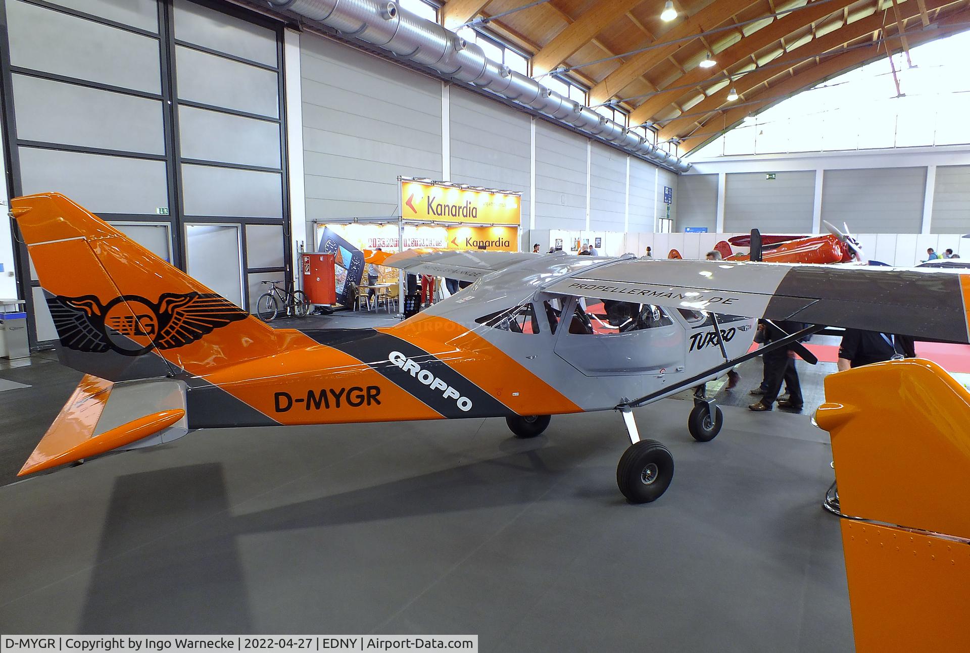 D-MYGR, Nando Groppo G70 Turbo C/N N-158/117/3, Nando Groppo G70 Turbo at the AERO 2022, Friedrichshafen