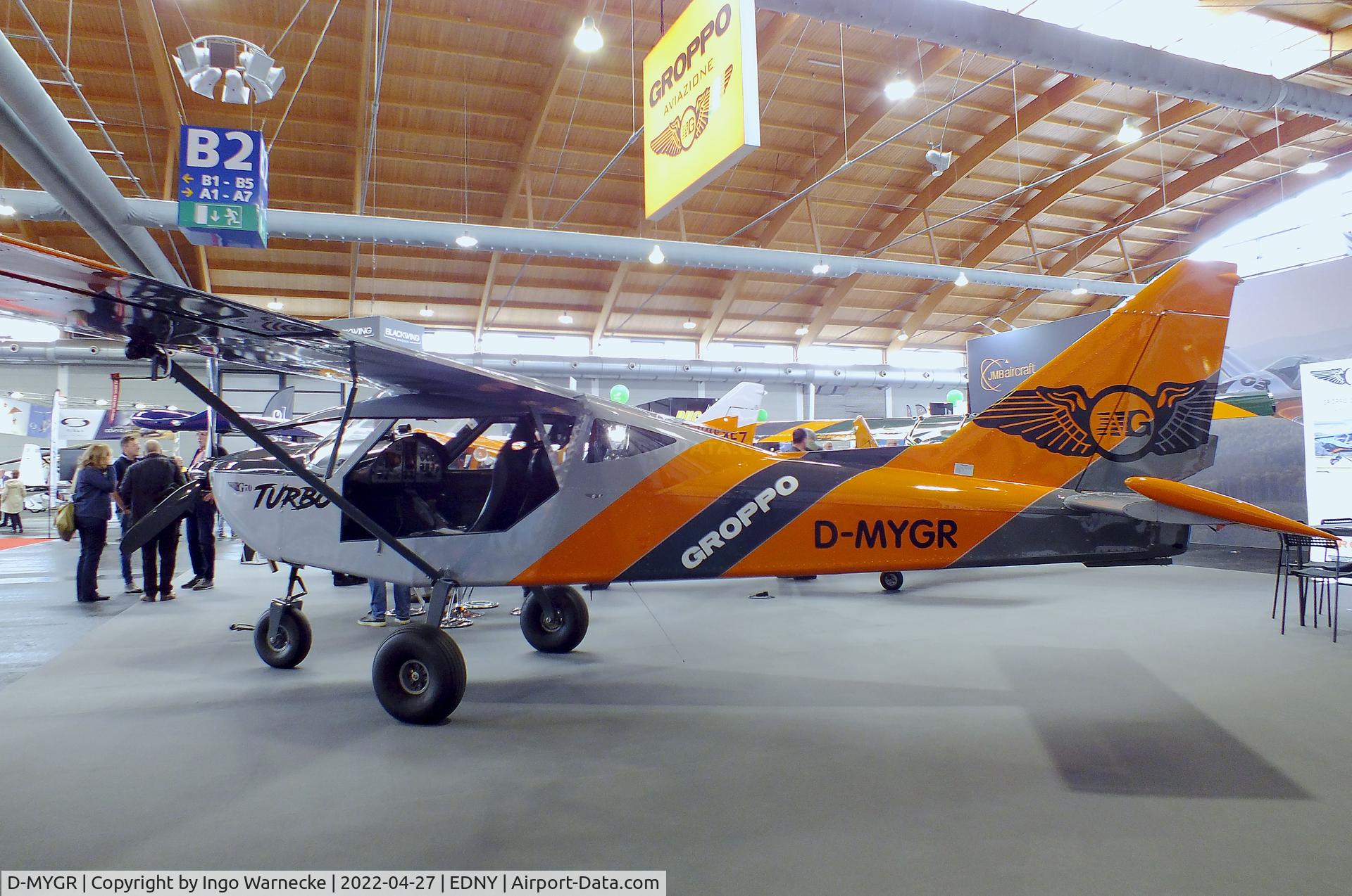 D-MYGR, Nando Groppo G70 Turbo C/N N-158/117/3, Nando Groppo G70 Turbo at the AERO 2022, Friedrichshafen